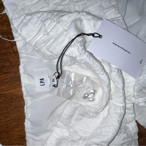 NEW! REVOLVE- Perla MIDI Dress- White- XL-NWT - Picture 5 of 5